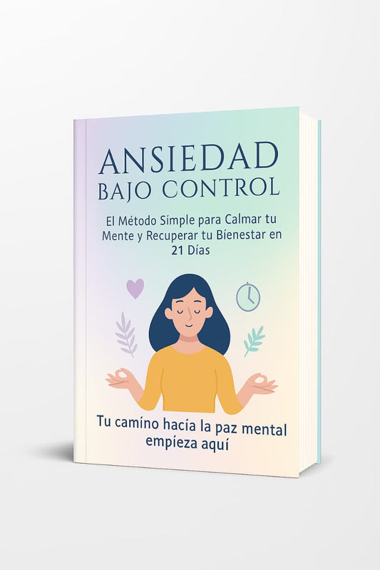 Ansiedad Bajo Control: El Método Simple para Calmar tu Mente y Recuperar tu Bienestar en 21 Días”